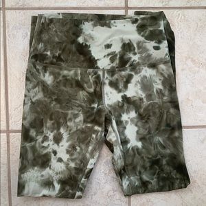 Lululemon Diamond Dye Sage/army Align Leggings